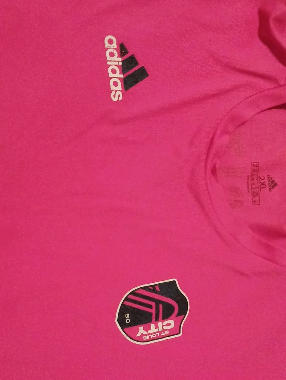Adidas Men's Red Performance Tee